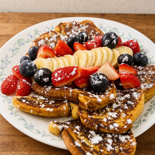 Fruity French Toast.