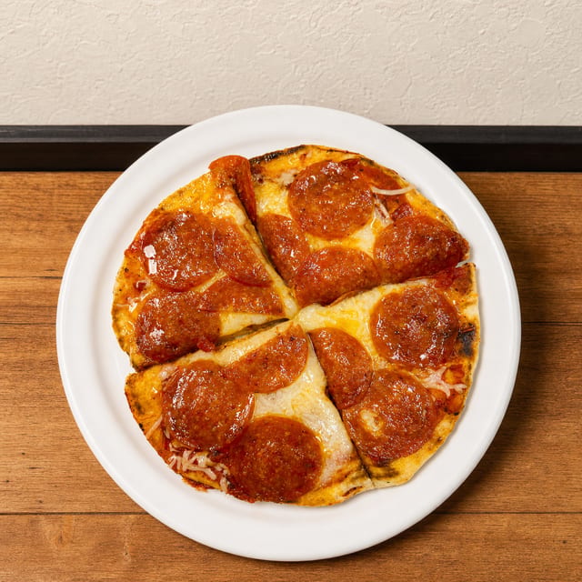 Pepperoni 7” Pizza.