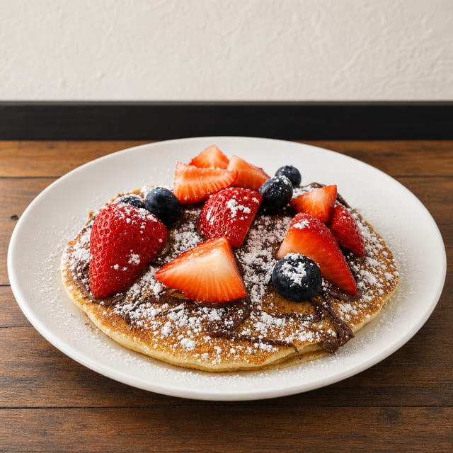 Nutella Pancakes.