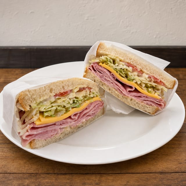 Ham & Cheese on Slice.
