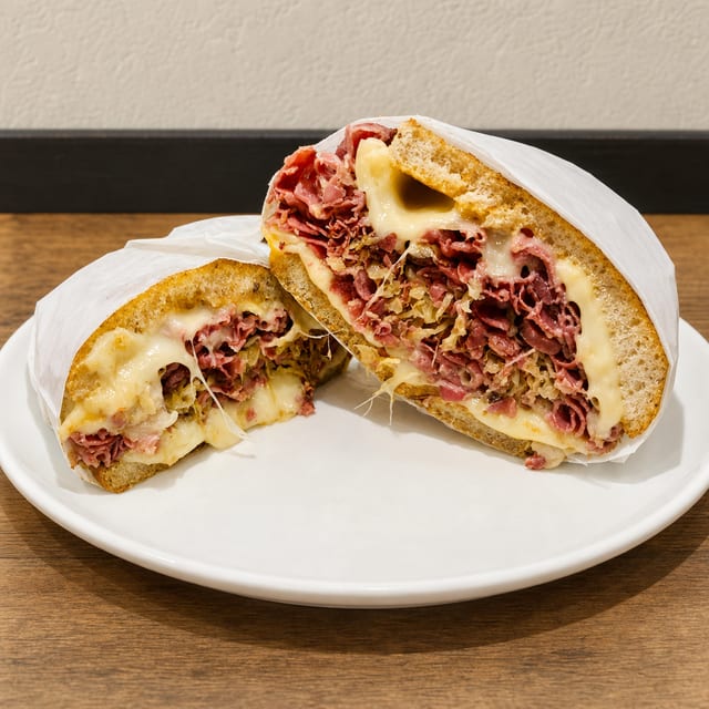 Reuben on Rye.