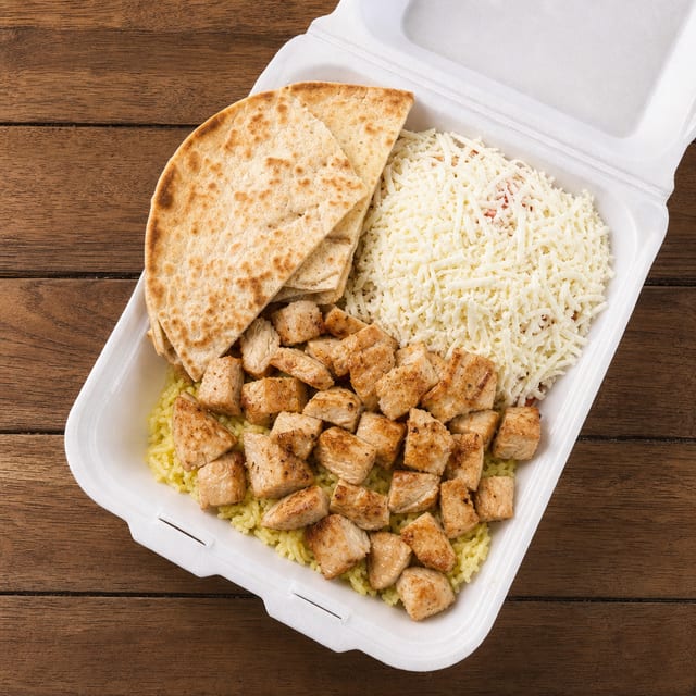 Chicken Breast Gyro Platter.
