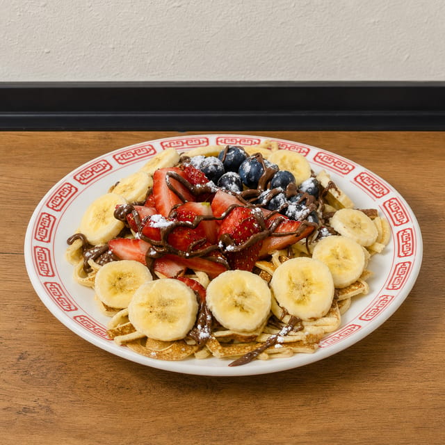 Spaghetti-Pancakes.
