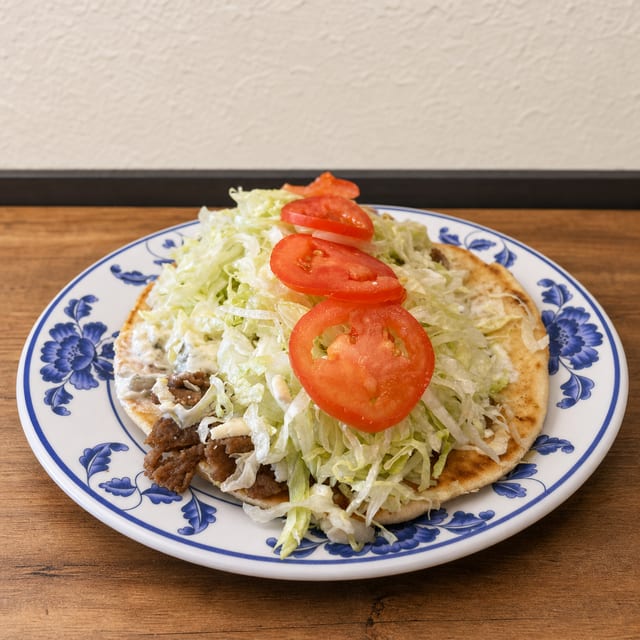 Philly Steak Gyro Sandwich.