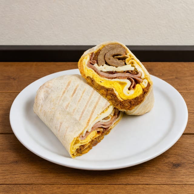 Caveman Burrito.