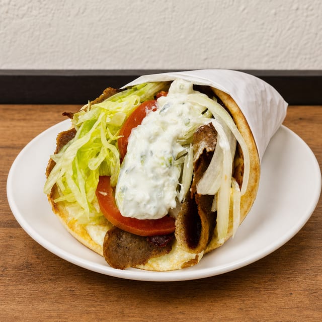 Lamb Gyro Cone.