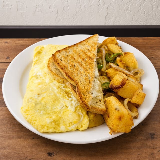 Ham & Cheese Omelet.