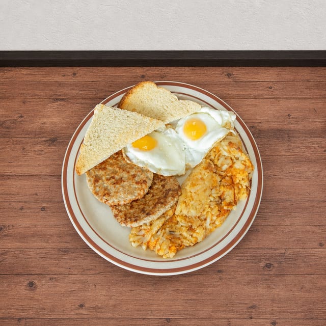 Sausage & Egg Platter.