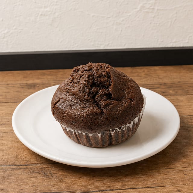 Double Chocolate Muffin.