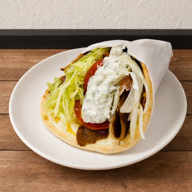 Classic Lamb Gyro Combo.