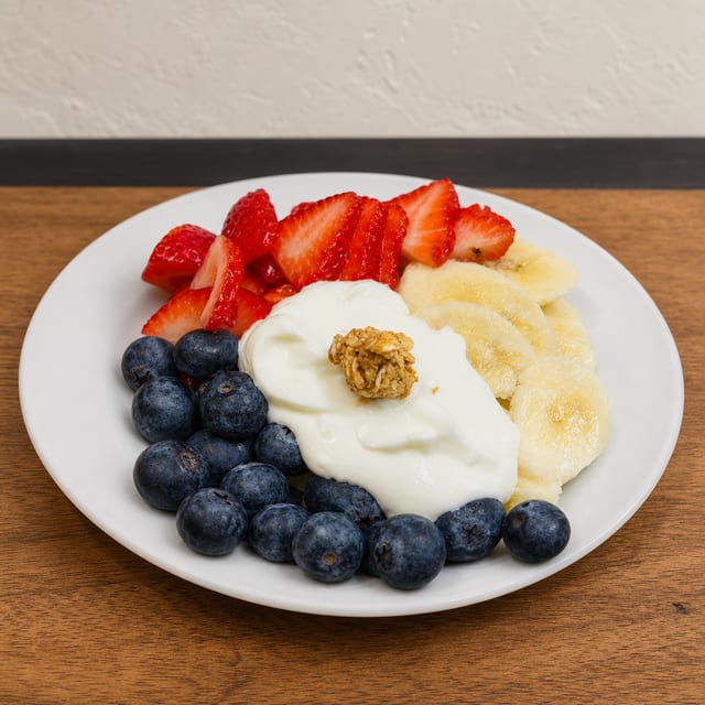 Granola & Yogurt.