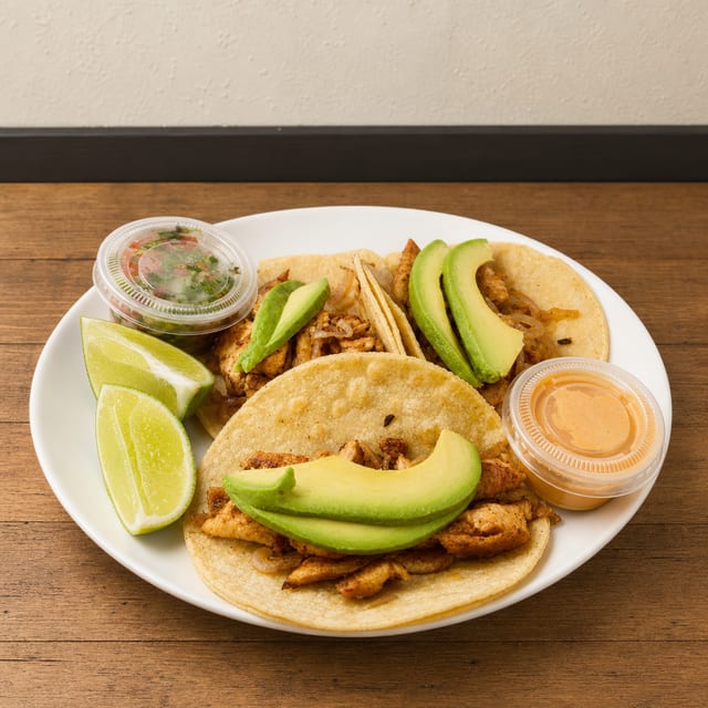 Chicken Tacos (3ea).