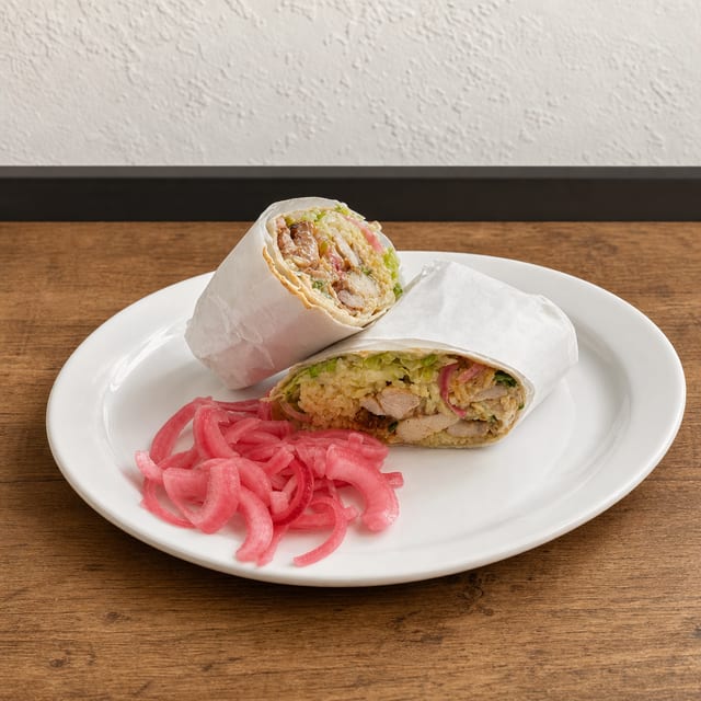 Chicken Shawarma Wrap.