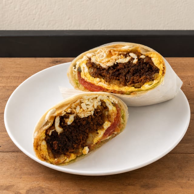 Mexican Chorizo Wrap.
