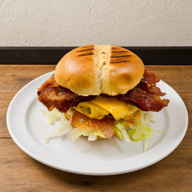 Bacon Cheese Burger.