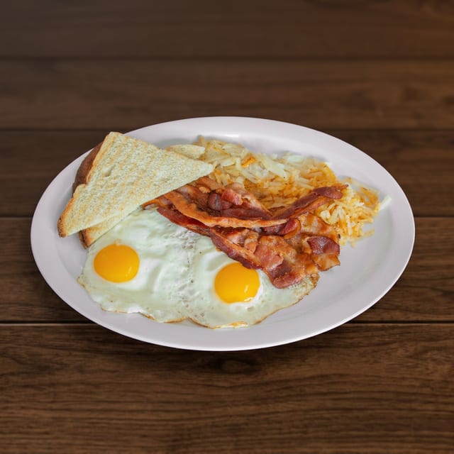 Bacon & Egg Platter.