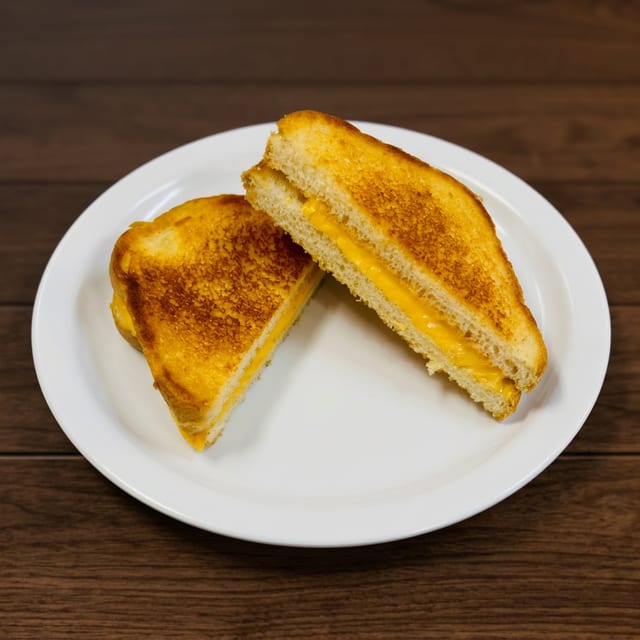 Grilled Cheese w/ Fries.