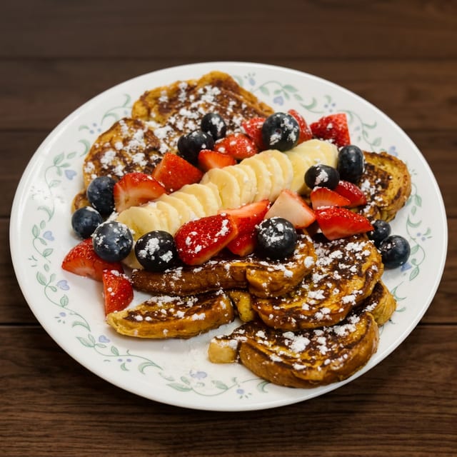 Fruity French Toast.