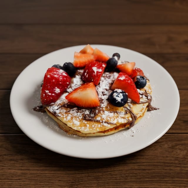 Nutella Pancakes.
