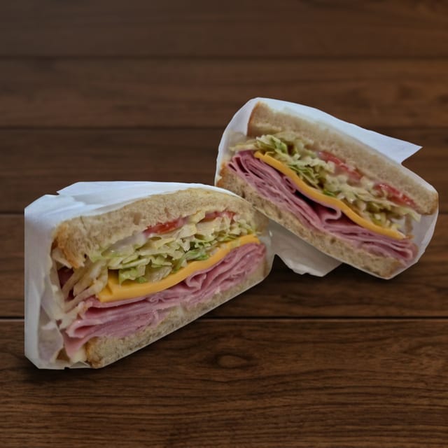 Ham & Cheese on Slice.
