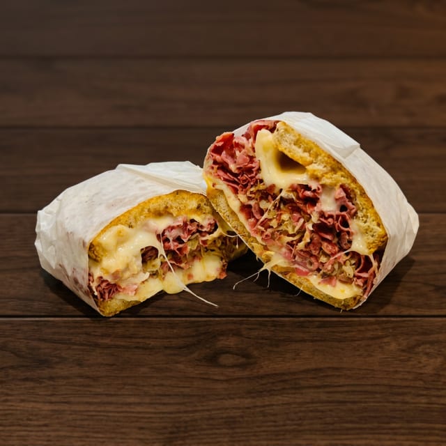 Reuben on Rye.