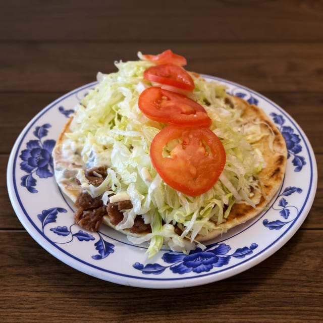 Philly Steak Gyro Sandwich.