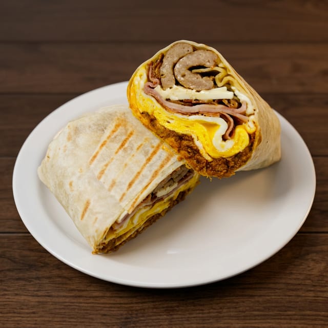 Caveman Burrito.