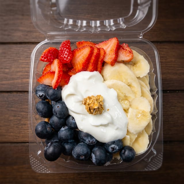 Granola & Yogurt.