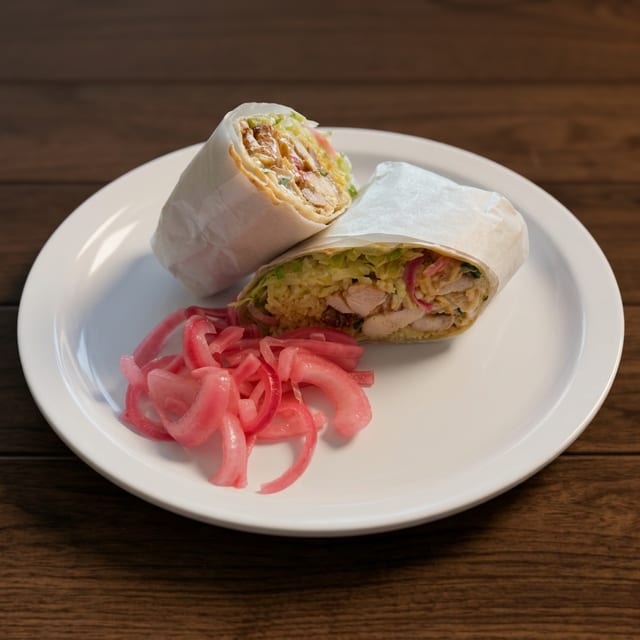 Chicken Shawarma Wrap.