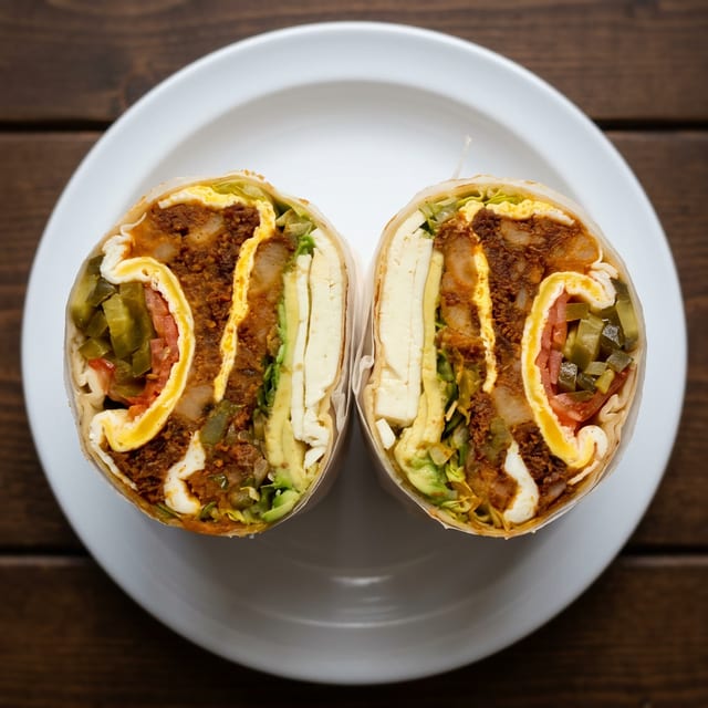 Mexican Chorizo Wrap.