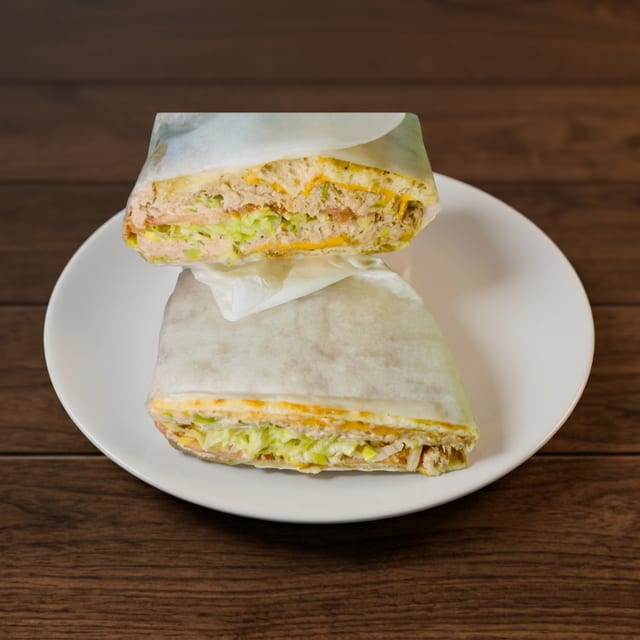 Tuna Melt Panini w/ Chips.