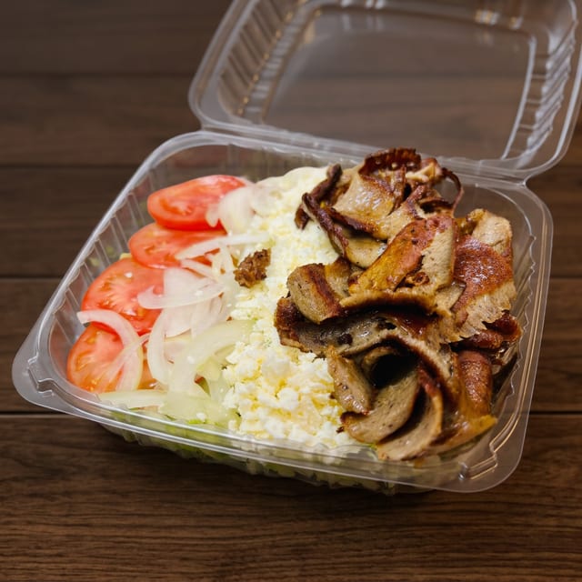 Lamb Gyro Platter.