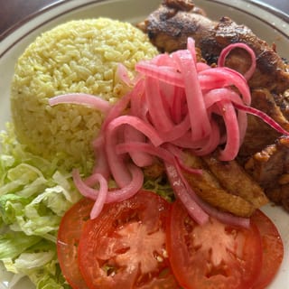 Chicken Shawarma Over Rice