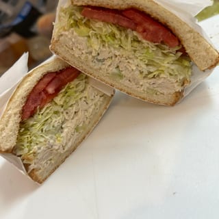 Chicken Salad Sandwich on Slice