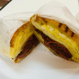 Pastrami Egg And Swiss