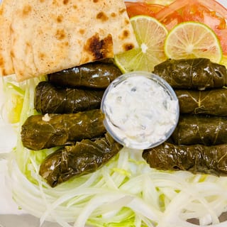 Stuffed Grape Leaves Plate (8 Ea)