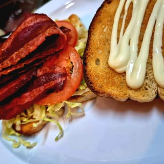 Turkey-Bacon B.L.T on slice