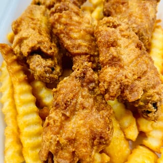 Wings 6 Ea W/ Fries