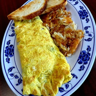 Sausage & Cheese Omelet
